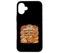 Powered By Caramel And Cinnamon Pecan Apple Maple Honey Bun Case for iPhone 16 Plus