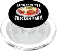 Powered by Chicken Parm Parmesan Italian Cuisine Foodie PopSockets PopGrip for MagSafe