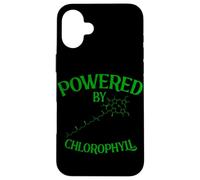 Powered By Chlorophyll Chemist Botany Botanist Chemistry Case for iPhone 16 Plus