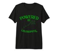 Powered By Chlorophyll Chemist Botany Botanist Chemistry Premium T-Shirt