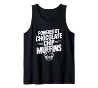 Powered by Chocolate Chip Muffins Tank Top