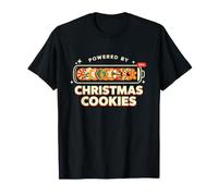 Powered by Christmas Cookies Cozy Christmas T-Shirt