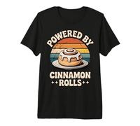 Powered by Cinnamon Rolls Premium T-Shirt