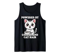 Powered by Coffee and Cat Hair Tank Top