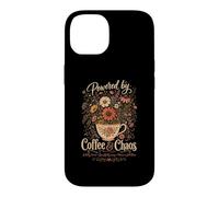 Powered By Coffee And Chaos Mama In the Bloom Case for iPhone 14