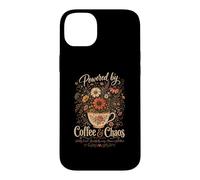 Powered By Coffee And Chaos Mama In the Bloom Case for iPhone 14 Plus