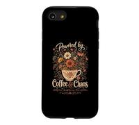 Powered By Coffee And Chaos Mama In the Bloom Case for iPhone SE (2020) / 7/8