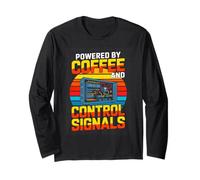 Powered by Coffee and Control Signals Engineer Long Sleeve T-Shirt
