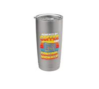 Powered By Coffee and Control Signals Engineer Stainless Steel Insulated Tumbler