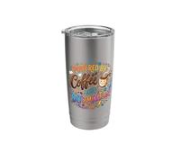 Powered By Coffee and Determination Stainless Steel Insulated Tumbler