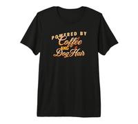 Powered by Coffee and Dog Hair Premium T-Shirt
