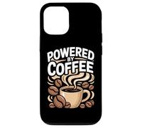 Powered By Coffee Caffeine Lover Espresso Beans Morning Cup Case for iPhone 12/12 Pro