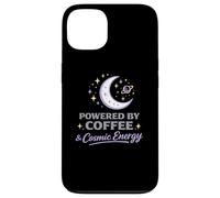 Powered By Coffee Cosmic Energy Astrology Moon Women Case for iPhone 13