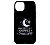 Powered By Coffee Cosmic Energy Astrology Moon Women Case for iPhone 15 Plus
