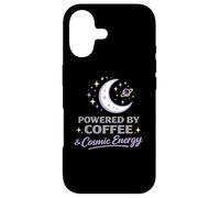 Powered By Coffee Cosmic Energy Astrology Moon Women Case for iPhone 17