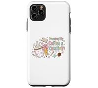 Powered By Coffee Creativity Cute Artist Design Case for iPhone 11 Pro Max