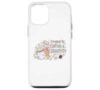 Powered By Coffee Creativity Cute Artist Design Case for iPhone 12/12 Pro