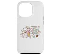 Powered By Coffee Creativity Cute Artist Design Case for iPhone 13 Pro
