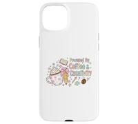 Powered By Coffee Creativity Cute Artist Design Case for iPhone 15 Plus
