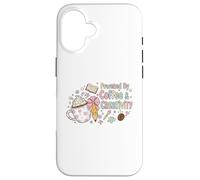 Powered By Coffee Creativity Cute Artist Design Case for iPhone 16