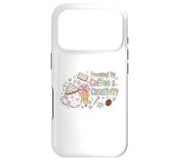 Powered By Coffee Creativity Cute Artist Design Case for iPhone 17 Pro