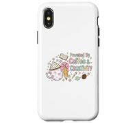 Powered By Coffee Creativity Cute Artist Design Case for iPhone X/XS