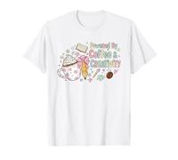 Powered By Coffee Creativity Cute Artist Design T-Shirt