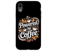 Powered By Coffee Java Lover Case for iPhone XR