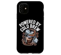 Powered By Cold Brew Coffee Iced Caffeine Case for iPhone 11