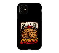 Powered By Cookies Funny Saying Humor Joke Gag Case for iPhone 11
