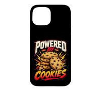 Powered By Cookies Funny Saying Humor Joke Gag Case for iPhone 15