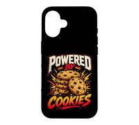 Powered By Cookies Funny Saying Humor Joke Gag Case for iPhone 16
