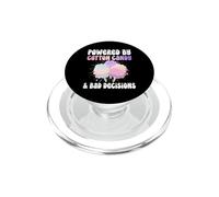 Powered By Cotton Candy Bad Decisions Lover Sweet Treat PopSockets PopGrip for MagSafe