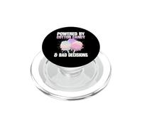 Powered By Cotton Candy Bad Decisions Lover Sweet Treat PopSockets PopGrip for MagSafe