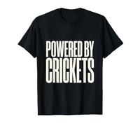 Powered By Crickets Funny Reptile Keeper Feeder T-Shirt