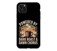 Powered by Dark Roast & Dawn Chorus Bird Lover Design Case for iPhone 11 Pro Max