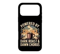 Powered by Dark Roast & Dawn Chorus Bird Lover Design Case for iPhone 17 Pro Max