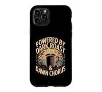 Powered by Dark Roast Dawn Chorus Birding Design Case for iPhone 11 Pro