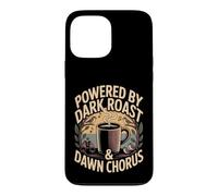 Powered by Dark Roast Dawn Chorus Birding Design Case for iPhone 13 Pro Max