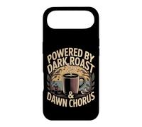 Powered by Dark Roast Dawn Chorus Birding Design Case for iPhone Air