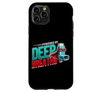 Powered By Deep Breaths Inhaler Respiratory Wellness Case for iPhone 11 Pro