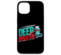 Powered By Deep Breaths Inhaler Respiratory Wellness Case for iPhone 13