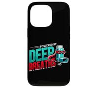 Powered By Deep Breaths Inhaler Respiratory Wellness Case for iPhone 13 Pro