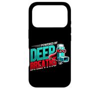 Powered By Deep Breaths Inhaler Respiratory Wellness Case for iPhone 17 Pro