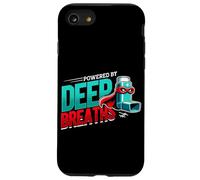 Powered By Deep Breaths Inhaler Respiratory Wellness Case for iPhone SE (2020) / 7/8