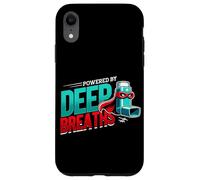 Powered By Deep Breaths Inhaler Respiratory Wellness Case for iPhone XR