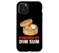 Powered by Dim Sum - Funny Dumpling Foodie Case for iPhone 11 Pro