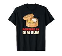 Powered by Dim Sum - Funny Dumpling Foodie T-Shirt