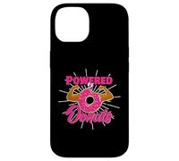 Powered by Donuts Funny Gym Apparel Case for iPhone 14