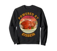 Powered By Eisbein Funny Retro German Food Pork Knuckle Sweatshirt
